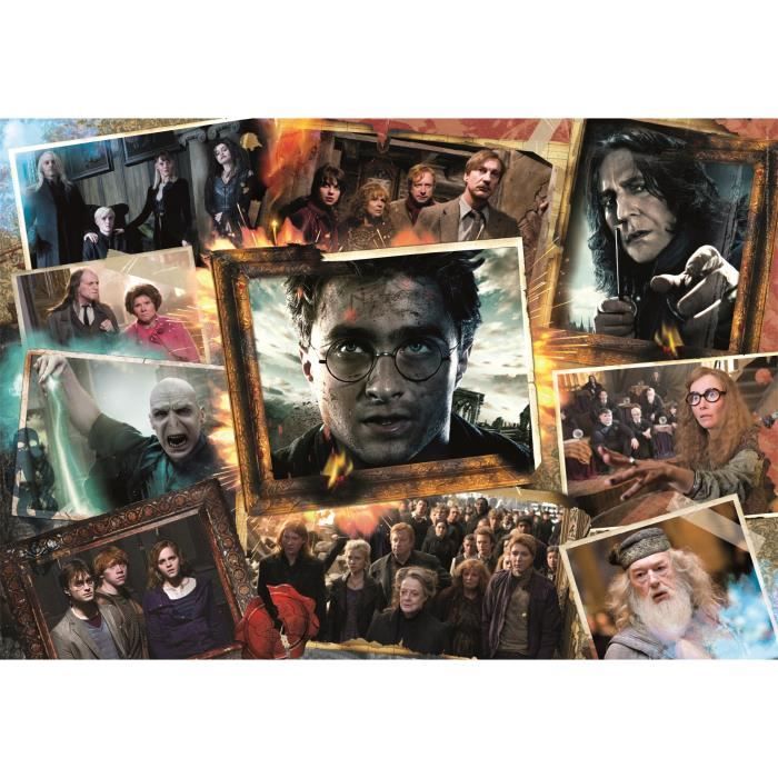 CLEMENTONI - Compact 1500 pieces - Harry Potter