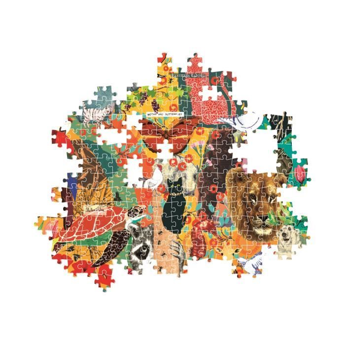 CLEMENTONI - Compact 1000 pieces - More is more - Animals & Botanics
