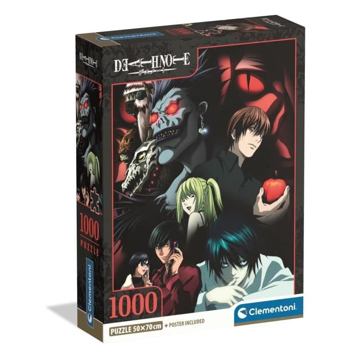 CLEMENTONI - Compact 1000 pieces - Death Note