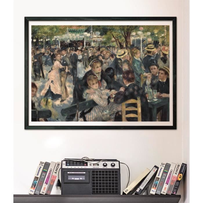 CLEMENTONI - Compact 1000 pieces - Renoir : Bal du Moulin