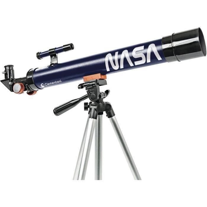 Clementoni - Science et jeau - TÈlescope NASA objetcif 50mm - TrÈpied extensible jusqu'a 127 cm