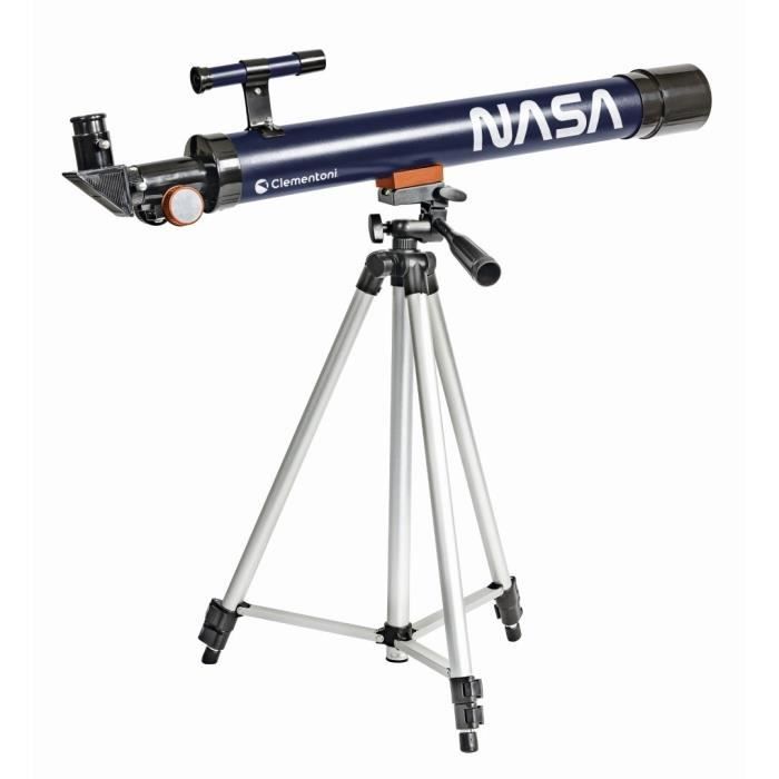 Clementoni - Science et jeau - TÈlescope NASA objetcif 50mm - TrÈpied extensible jusqu'a 127 cm