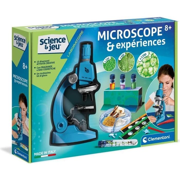 Microscope Super - Clementoni - Science & Jeu - Jeux Scientifiques