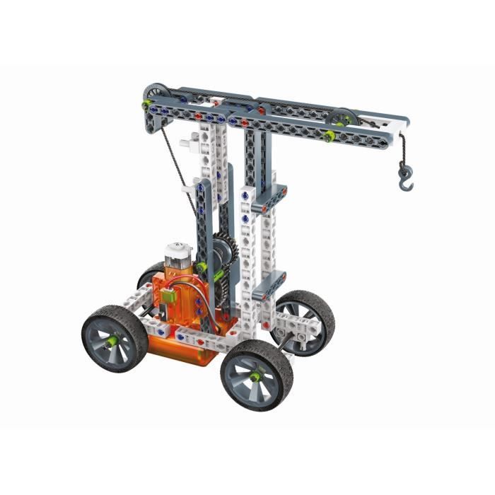 CLEMENTONI - Véhicules et machines - 50 constructions - Manuel illustré et application pour visualisation 3D - Fabriqué en Italie