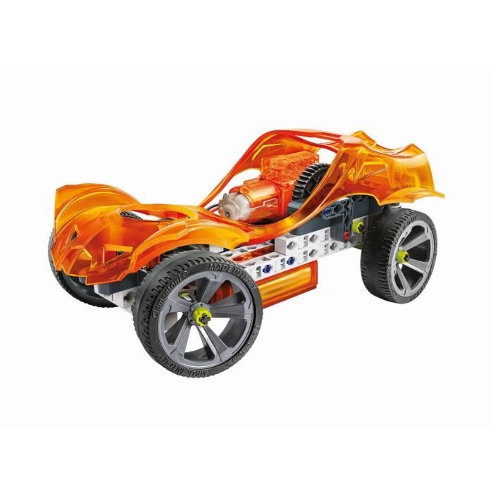 CLEMENTONI - Véhicules et machines - 50 constructions - Manuel illustré et application pour visualisation 3D - Fabriqué en Italie