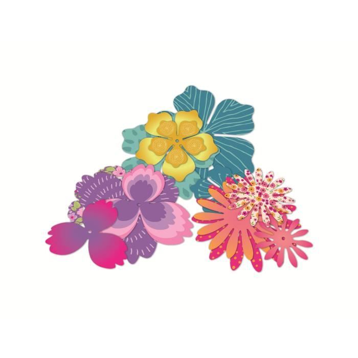 CLEMENTONI - Fleurs parfumées a créer - 7 créations - IDEA - Des 7ans