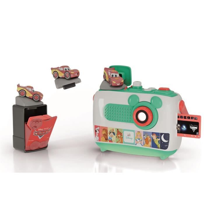 Clementoni, Recharge Projecteur Conteur d'Histoires Plus, Les Histoires de Cars, 5 Histoires Racontées et Projetées, Des 2ans