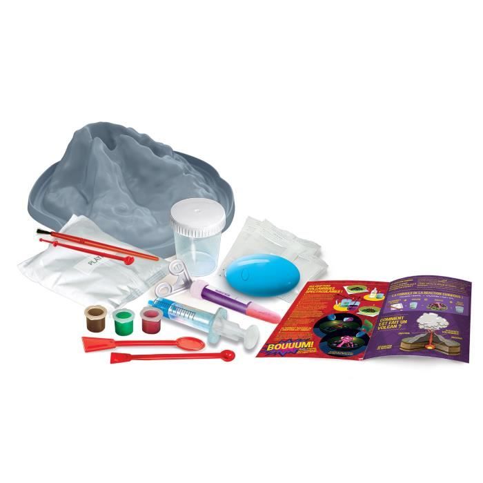 Expériences volcaniques - Clementoni - Science & Jeu - Jeux Scientifiques