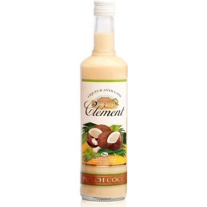 Punch ClÈment Coco - Martinique - 18%vol - 70cl
