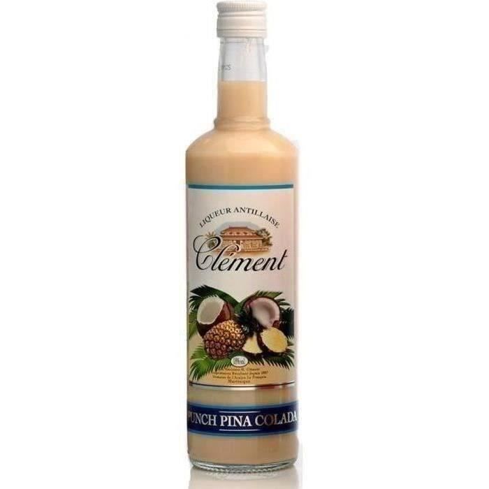 Punch ClÈment Pina Colada - Martinique - 18%vol - 70cl