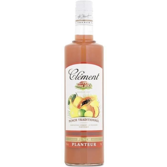 Punch ClÈment Planteur - Martinique - 18%vol - 70cl