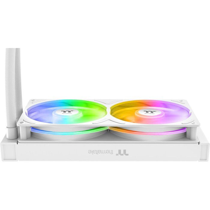 THERMALTAKE - TH240 V3 A-RGB Sync Snow - CL-W467-PL12SW-A - Watercooling AIO - Ventilateur 1x 240 mm ARGB - Blanc