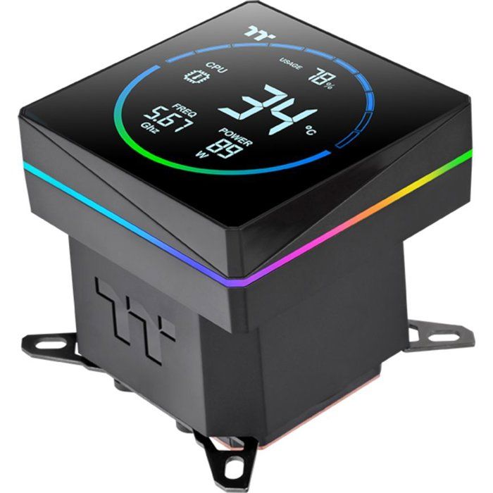 THERMALTAKE - TH360-S V3 A-RGB Sync - CL-W470-PL12SW-A - Watercooling AIO - Ventilateur 1x 360 mm ARGB - Noir