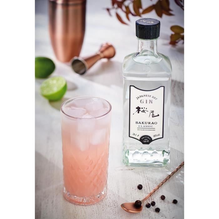 Sakurao - Coffret Gin Classic 40,0% Vol. 70cl + 1 verre