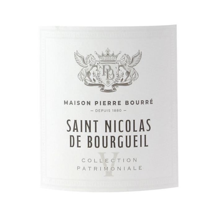 Maison Pierre Bourré Collection Patrimoniale Saint Nicolas de Bourgueil - Vin rouge de Loire