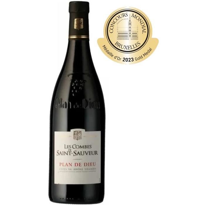 Les Combes de Saint-Sauveur 2024 Côtes du Rhône Village Plan de Dieu - Vin rouge de la Vallée du Rhône