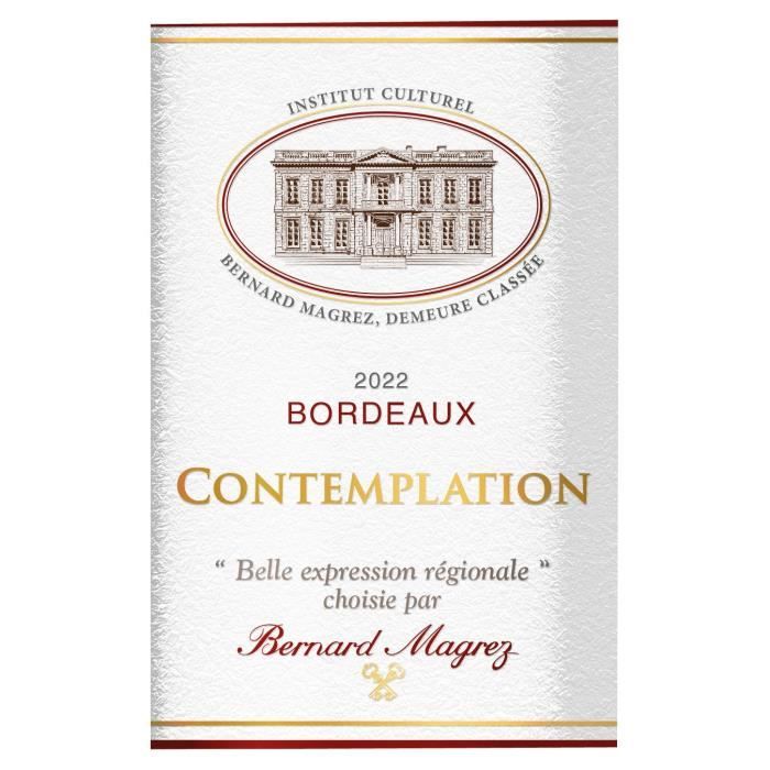 Contemplation 2024 Bordeaux - Vin rouge de Bordeaux