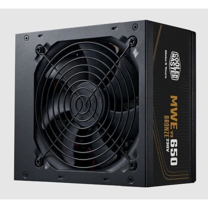 COOLER MASTER - MWE 650W V2 ATX 3.1 - Alimentation PC - 650 W