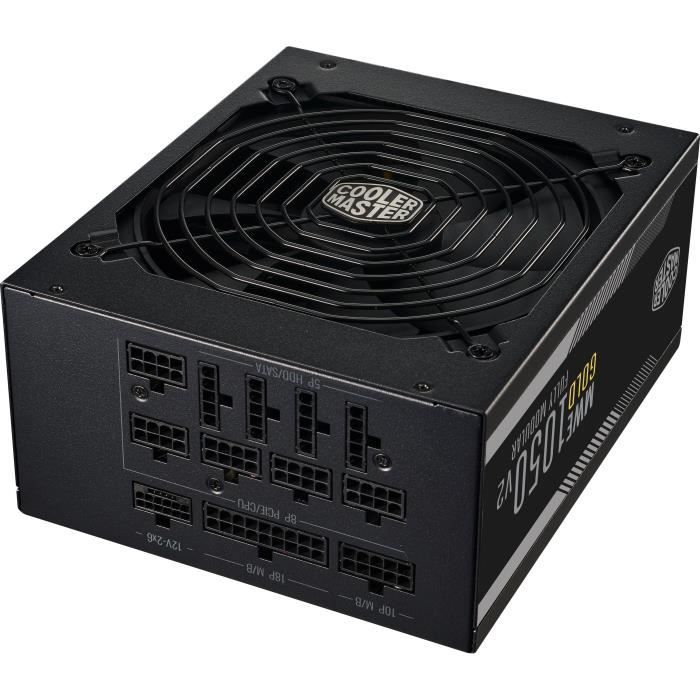 Alimentation PC - COOLER MASTER - MPE-A501-AFCAG-3EEU - MWE Gold 1050W V2 ATX3.1 - 80+ GOLD - 1050 W