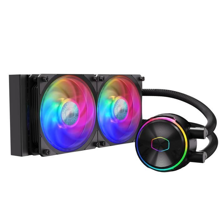 COOLER MASTER - MasterLiquid PL240 Flux o - Refroidissement liquide CPU - 36cm