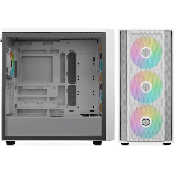 Boîtier PC - COOLER MASTER - MB600-WGNN-S00 - MASTER - BOX 600 White