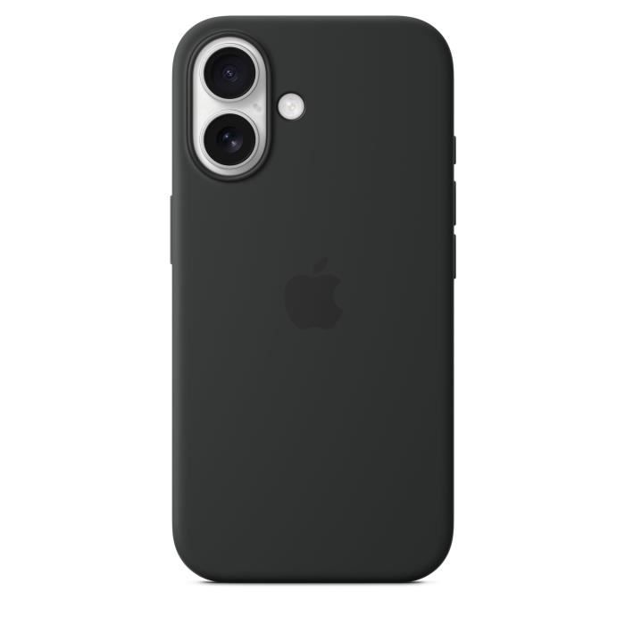 APPLE iPhone†16 - Coque en silicone avec MagSafe - Black