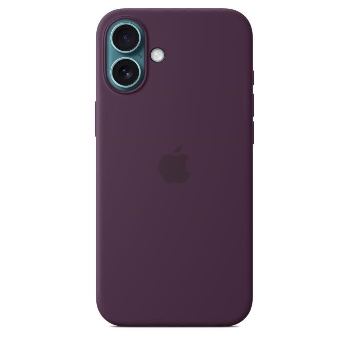 APPLE iPhone 16 Plus - Coque en silicone avec MagSafe - Plum