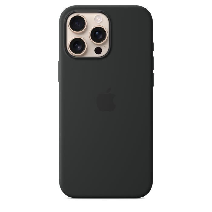 APPLE iPhone†16 Pro Max - Coque en silicone avec MagSafe - Black