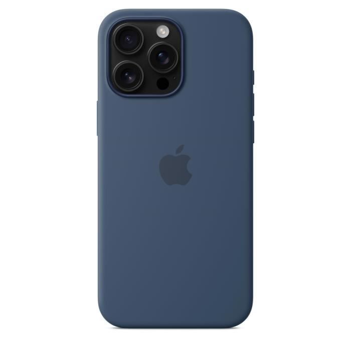 APPLE iPhone 16 Pro Max - Coque en silicone avec MagSafe - Denim