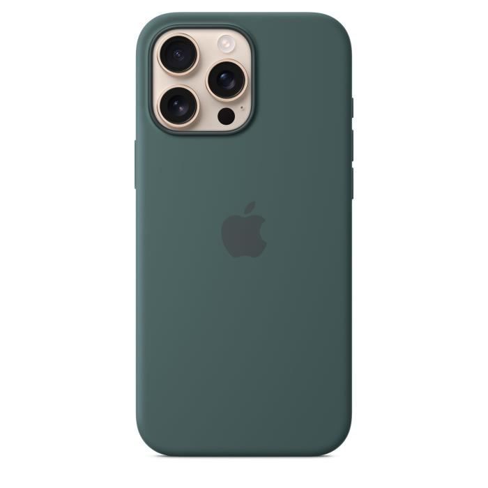 APPLE iPhone†16 Pro Max - Coque en silicone avec MagSafe - Lake Green