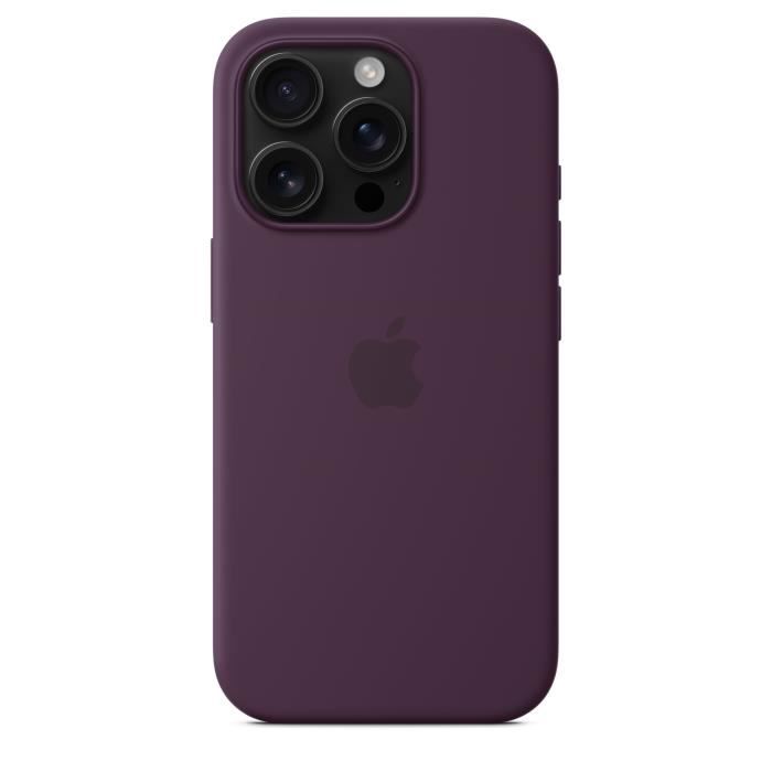 APPLE iPhone†16 Pro - Coque en silicone avec MagSafe - Plum