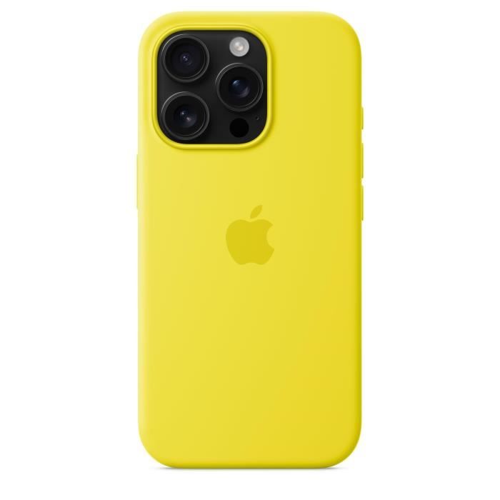 APPLE iPhone 16 Pro - Coque en silicone avec MagSafe - Star Fruit