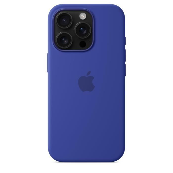 APPLE iPhone 16 Pro - Coque en silicone avec MagSafe - Ultramarine