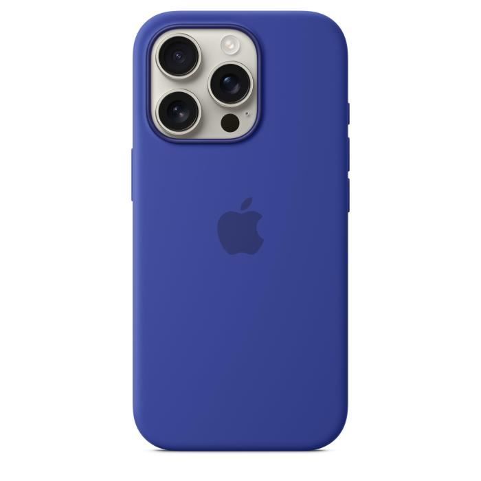 APPLE iPhone 16 Pro - Coque en silicone avec MagSafe - Ultramarine