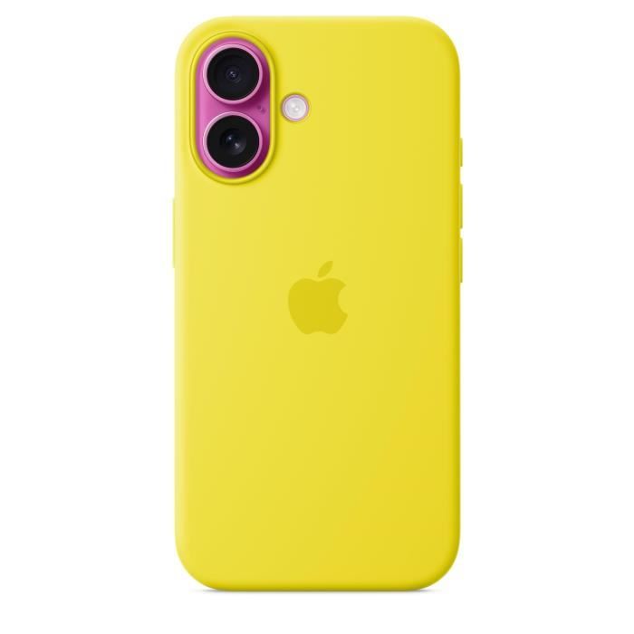 APPLE iPhone†16 - Coque en silicone avec MagSafe - Star Fruit