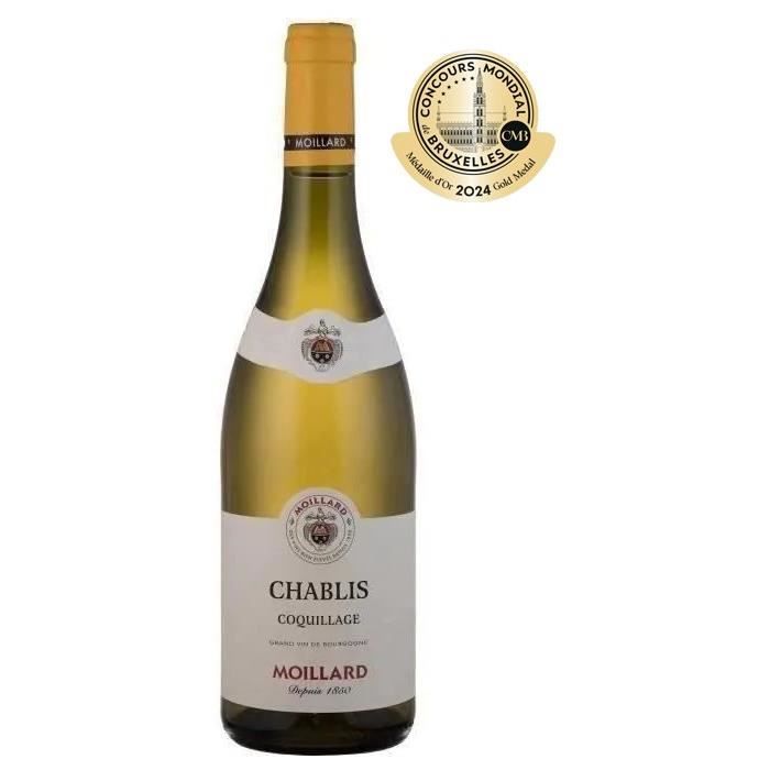 Moillard 2024 Chablis- Vin blanc de Bourgogne