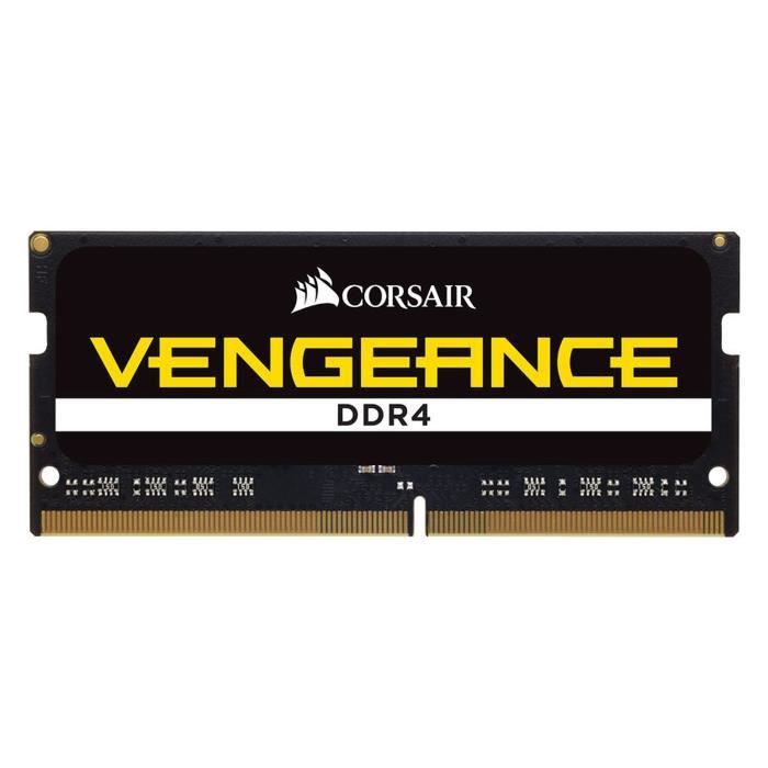 MÈmoire RAM - CORSAIR - Vengeance DDR4 - 8GB 1x8GB DIMM - 3200 MHz - 1.20V - Noir (CMSX8GX4M1A3200C)