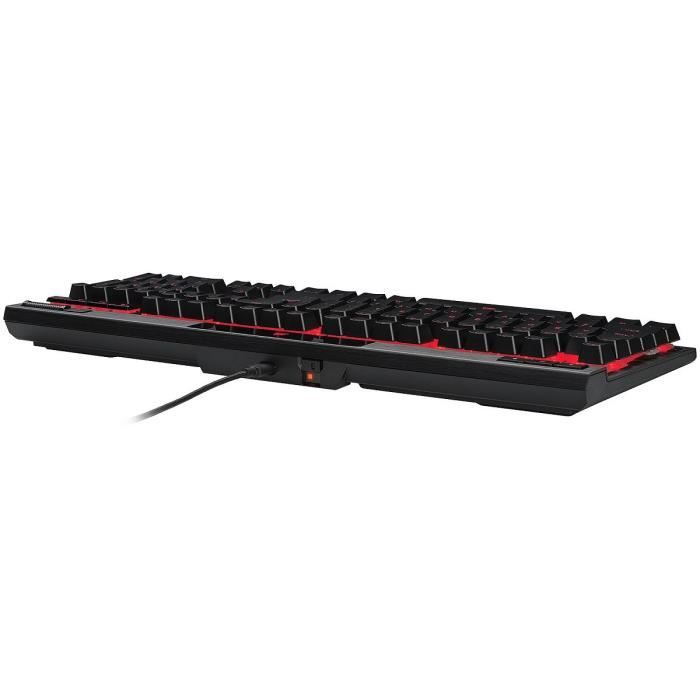 Clavier Gaming optique-mÈcanique - AZERTY - CORSAIR - K70 PRO OPX - RÈtroÈclairage LED RGB - Noir (CH-910941A-FR)