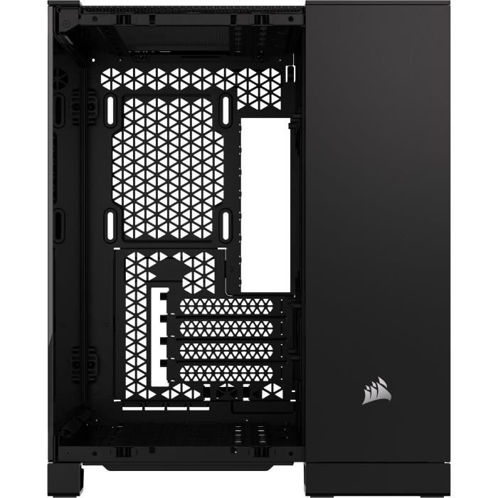 Boîtier PC - CORSAIR - 2500X Tempered Glass Micro ATX Dual Chamber - Noir