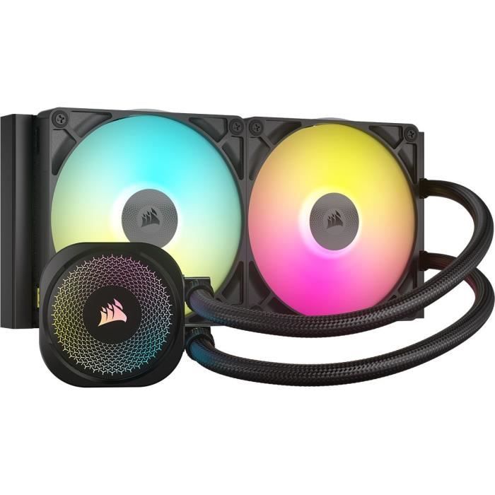 Watercooling AIO - CORSAIR - iCUE LINK TITAN 280 RX RGB - Ventilateurs RX140 RGB - Compatibilité Intel LGA 1851/1700, AMD AM5/AM4