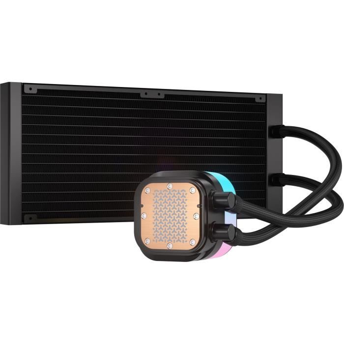 Watercooling AIO - CORSAIR - iCUE LINK TITAN 280 RX RGB - Ventilateurs RX140 RGB - Compatibilité Intel LGA 1851/1700, AMD AM5/AM4