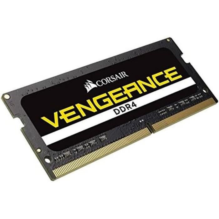 Mémoire RAM - CORSAIR - Vengeance Performance DDR4 - 16GB 1x16GB DIMM -3200MT/s - Intel XMP - 1.20V - Noir (CMSX16GX4M1A3200C22)