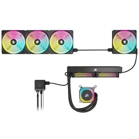 Ventilateur PC - CORSAIR - CO-9051001-WW - 120 mm - PWM - RGB - Vitesse 480-2400 tr/min