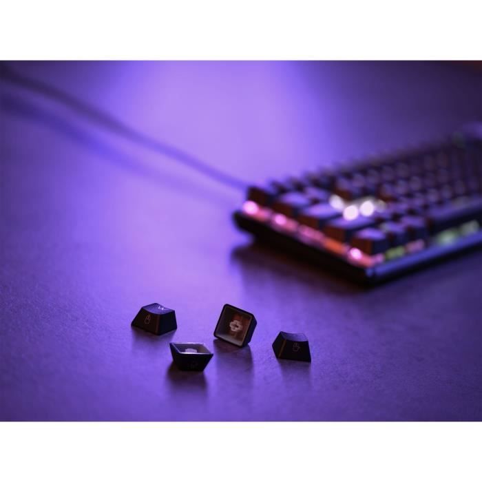 Clavier gaming optique et mécanique - CORSAIR - K65 PRO MINI - Rétroéclaire LED RGB - Switchs CORSAIR OPX - Noir