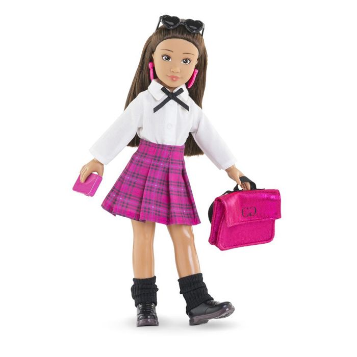 Accessoires poupée - COROLLE - Dressing College Anglais - 8 accessoires - des 4 ans