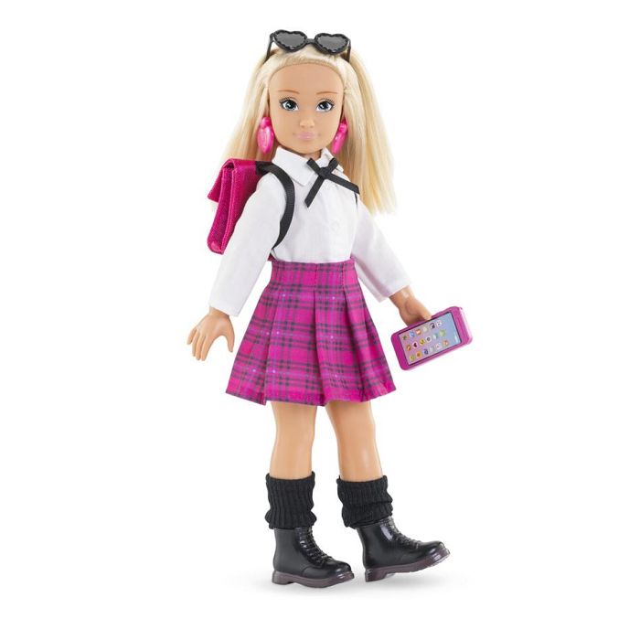 Accessoires poupée - COROLLE - Dressing College Anglais - 8 accessoires - des 4 ans