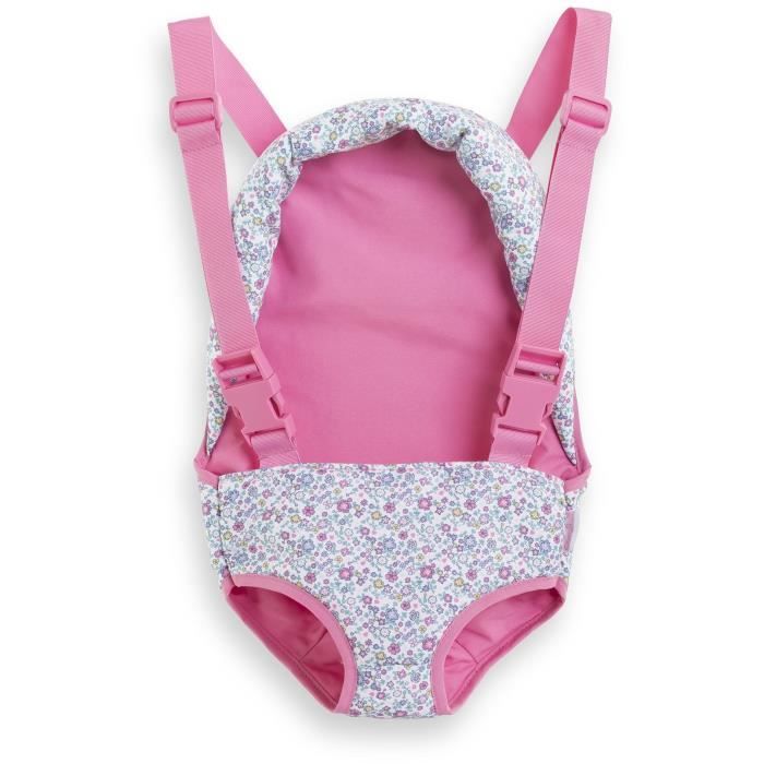 Porte-Bébé - Corolle - Floral - Pour poupons 36/42 cm - a partir de 3 ans - Réglable