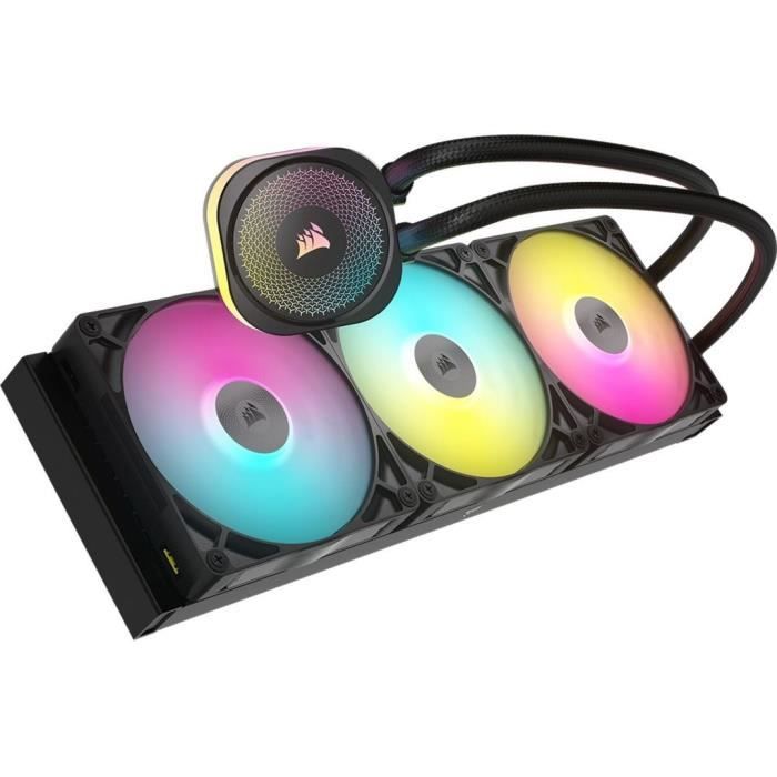 CORSAIR - iCUE LINK TITAN 420 RX RGB AIO - Refroidissement PC - 140 mm Radiator - Liquid CPU Cooler