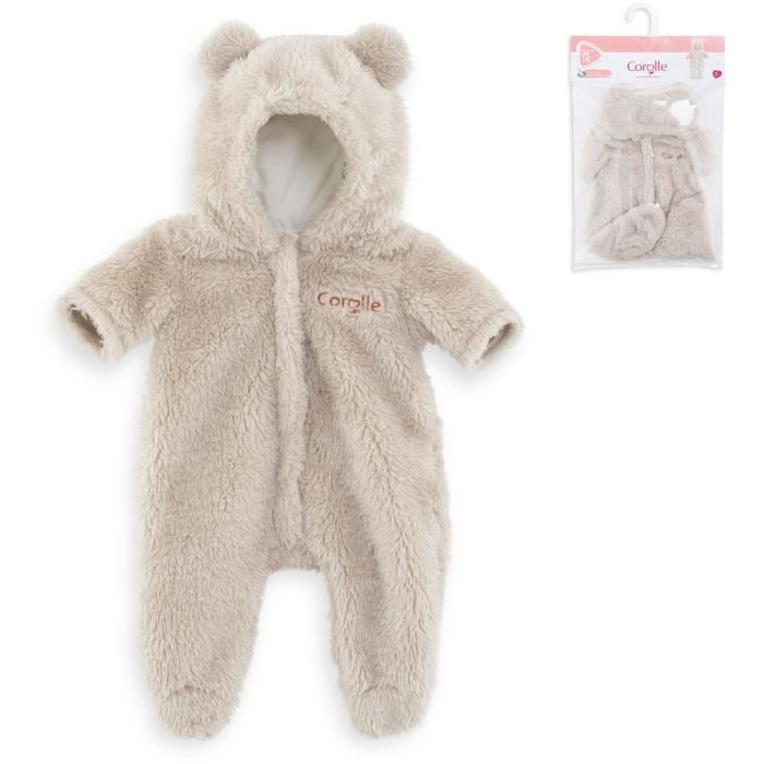 Pilote Ourson - COROLLE - Vetement- Pour Poupon 36cm - Des 2 ans