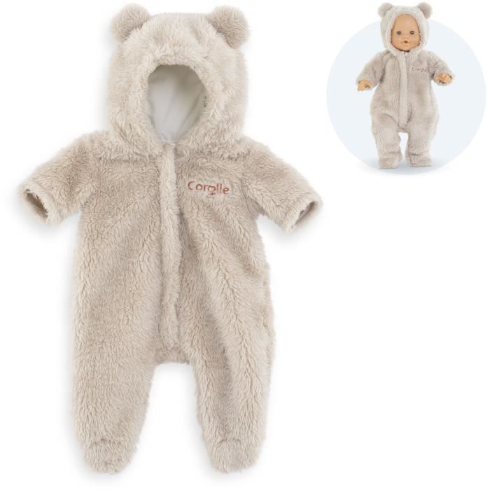 Pilote Ourson - COROLLE - Vetement- Pour Poupon 36cm - Des 2 ans